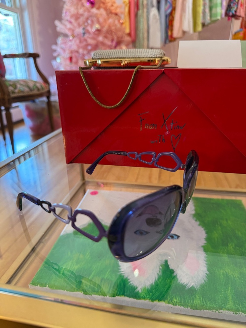 Pucci Women’s Purple Fashion Sunglasses Designer Style made in Italy great cond - Picture 4 of 15